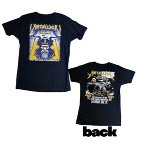 Metallica Avenged Sevenfold 2016 First Show US Bank Stadium T-Shirt Small RARE